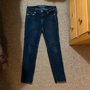 American eagle skinny super stretch jeans